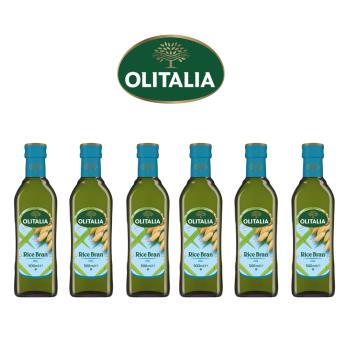 Olitalia 奧利塔 玄米油500ml x6罐
