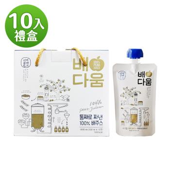 【韓味不二】韓國水梨汁100ml(10入)禮盒