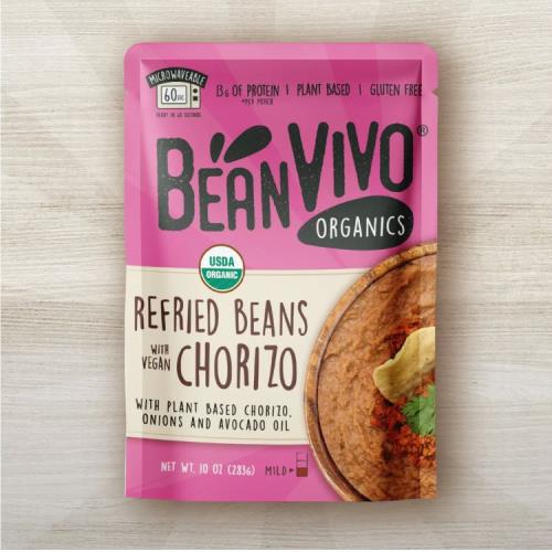 【布緯食聊】BeanVIVO 有機豆泥純素香腸調味即食包/美國原裝進口/有機認證/不含麩質/非基因改造/素食/高蛋白質/低熱量/高纖維