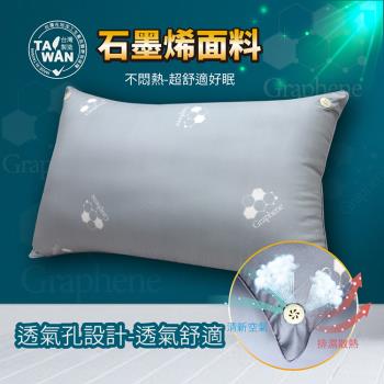 Indian 石墨烯高彈透氣枕-臺灣製 (1顆)