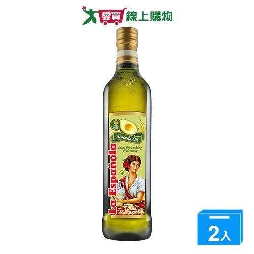 萊瑞 100%酪梨油(750ML)2入組【愛買】
