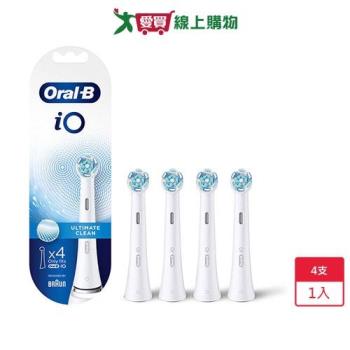 Oral-B iO微震清潔刷頭4入【愛買】