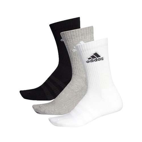 ADIDAS 男女運動中筒襪-三雙入-三色 襪子 長襪 訓練 愛迪達