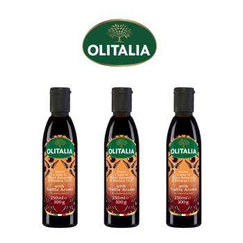 Olitalia 奧利塔 松露風味濃縮葡萄醋300g x3罐