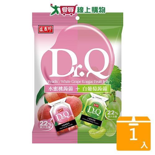 盛香珍Dr.Q雙味蒟蒻(水蜜桃+白葡萄)420G【愛買】