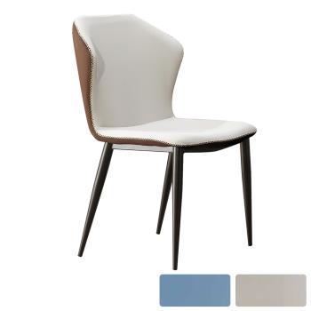 Boden-安德洛工業風布面餐椅/單椅/休閒椅/洽談椅/商務椅(兩色可選)