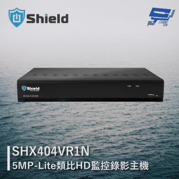 [昌運科技] 神盾 SHX404VR1N 4路 5MP 類比HD監控錄影主機 最高支援14TB 警報4入1出 請來電洽詢