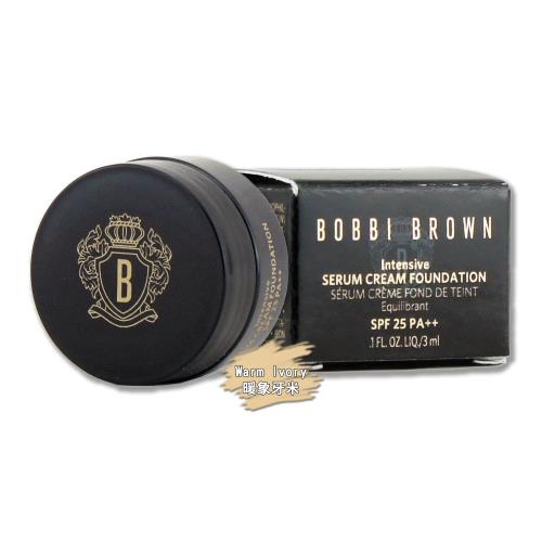 【Bobbi Brown 芭比波朗】冬蟲夏草極萃粉底霜 3ML #Warm Ivory暖象牙米