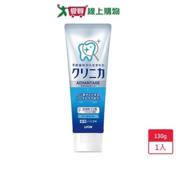 獅王固齒佳酵素牙膏清涼薄菏130G【愛買】