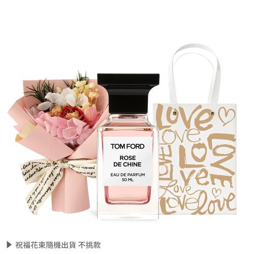 Tom Ford 私人調香系列-東方玫瑰淡香精Rose DE Chine(50ml)附提