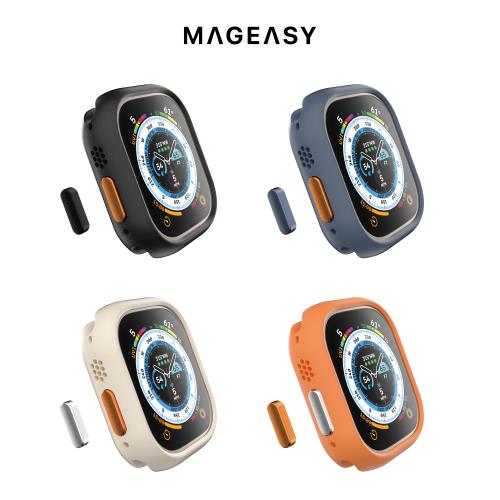 MAGEASY Apple Watch 49mm Skin 防摔保護殼