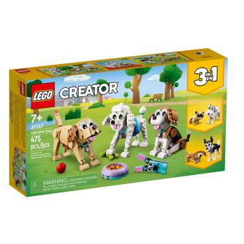 【LEGO 樂高】#31137 創意百變系列3合1可愛狗狗