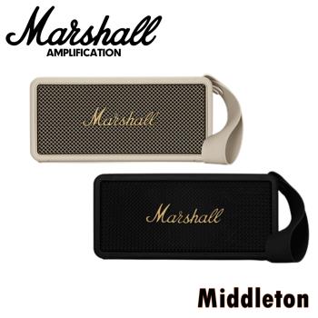 英式搖滾Marshall Middleton IP67防水防塵 20小時無線續航 55% 再生塑料 藍牙喇叭 2色