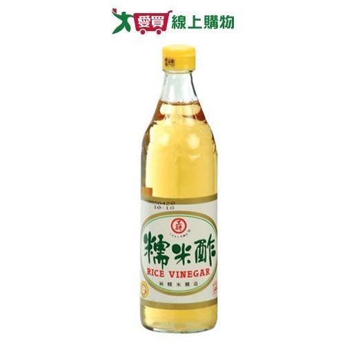 工研 糯米醋(600ML)【愛買】