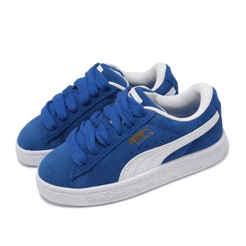 Puma 休閒鞋 Suede XL PS 中童 藍 白 小朋友 麂皮 復古 板鞋 39657801