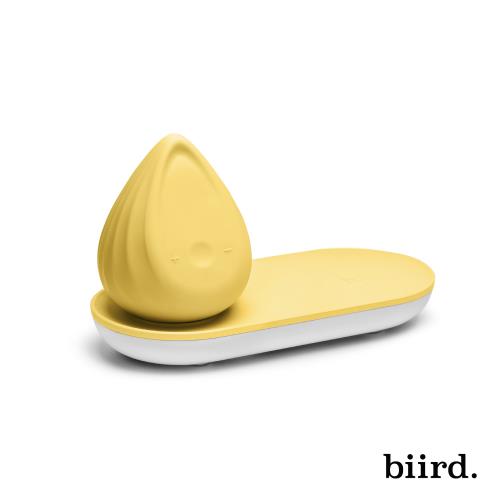 荷蘭 Biird Evii柔軟外陰震動器-柚黃