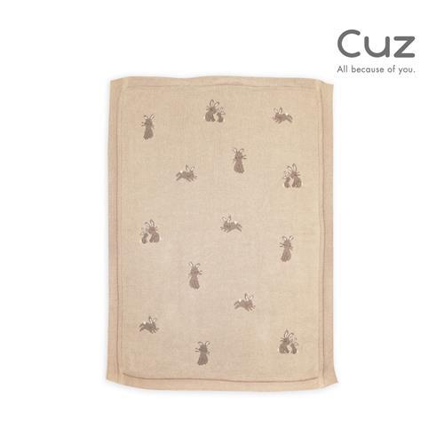 Cuz 印度有機棉織毯 小兔子的幸福縮圖