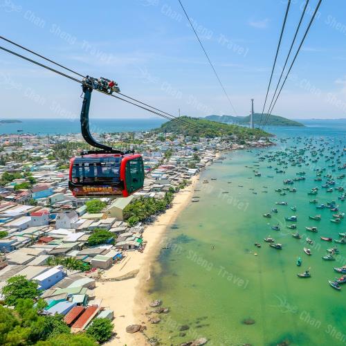 五星皇冠富國島~珍珠野生.奇幻雙樂園、富國大世界、浪漫貢多拉、南島快艇出海遊6日