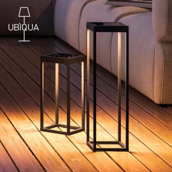 義大利UBIQUA Handy 極簡風太陽能/USB充電兩用式落地燈/壁燈(小)-多色可選