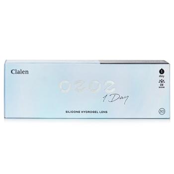 Clalen O2O2 Clear 日拋透明隱形眼鏡 - 3.5030pcs
