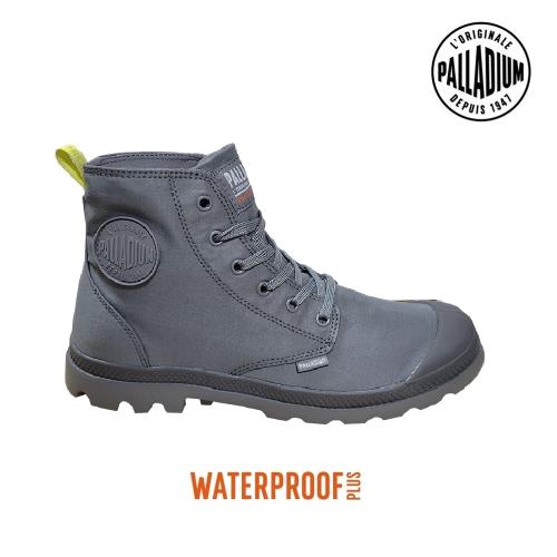 【PALLADIUM】 PUDDLE LT WP 橘標輕量防水靴 男女款 鐵灰 75970-084