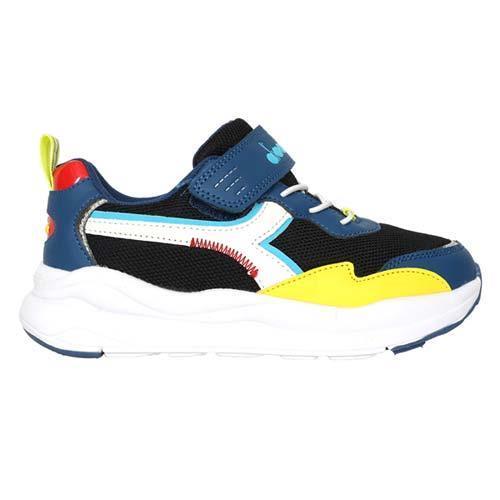 DIADORA 男中童生活時尚運動鞋-超寬楦-運動 訓練 慢跑