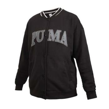 PUMA 女基本系列SQUAD棒球外套-歐規 休閒 毛圈 上衣