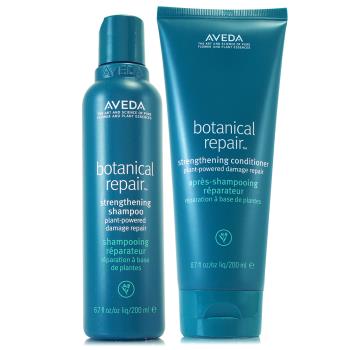 AVEDA 花植結構重鍵洗髮精200ml+花植結構重鍵潤髮乳200ml (正統公司貨)