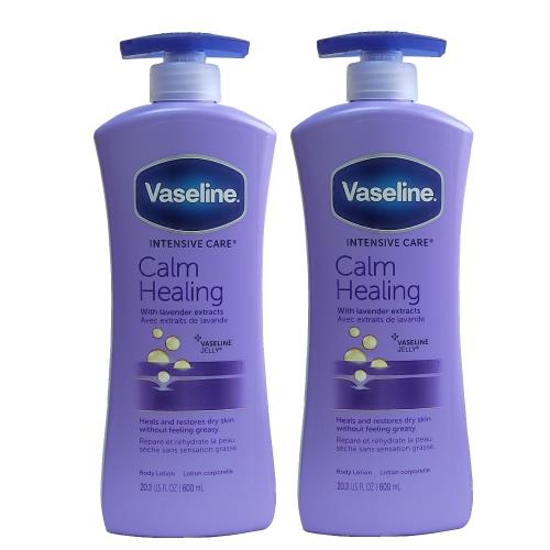 Vaseline凡士林薰衣草潤膚乳液600ml-二入組