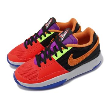 Nike 籃球鞋 JA 1 GS 大童 女鞋 黑 橘 多色 全明星賽 氣墊 灰熊 運動鞋 FZ8326-001