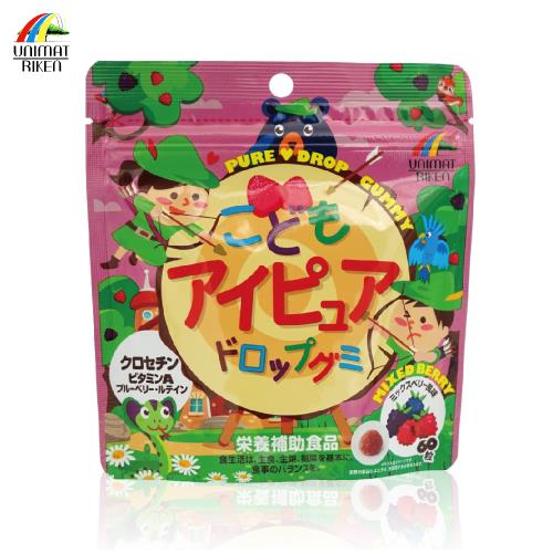 日本UNIMAT RIKEN 兒童護眼莓果軟糖