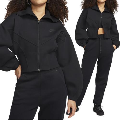 Nike AS W NSW TCH 女 黑色 休閒 蓬鬆 冬季 保暖 夾克 外套 FN2524-010