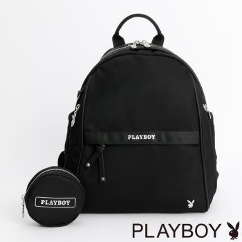 PLAYBOY - 後背包 Futura系列 - 黑色