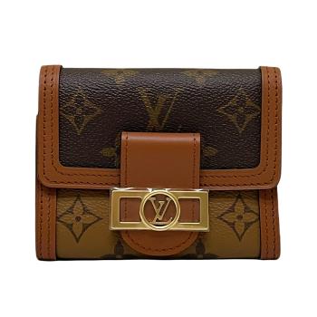 【Louis Vuitton】路易威登 Dauphine 小型 按扣錢包/短夾 M68725