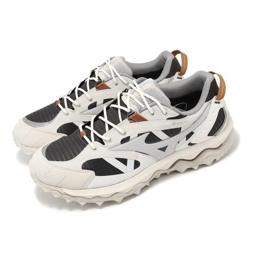 Mizuno 休閒鞋 Wave Mujin TL GTX 男鞋 女鞋 米白 灰 防水 米其林大底 復古 美津濃 D1GA2373-03