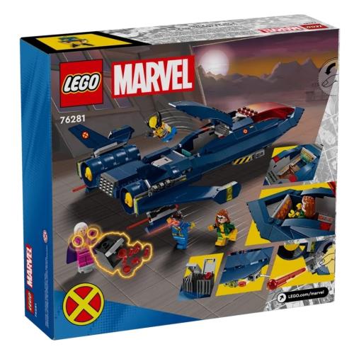 【LEGO 樂高】#76281 超級英雄系列 X戰警的噴射機