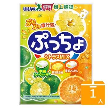 味覺糖普超軟糖-綜合柑橘味90G【愛買】