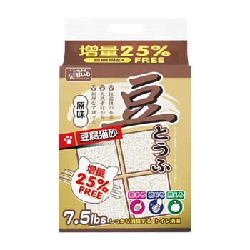 寵物甜心_環保豆腐貓砂7.5lb x3包