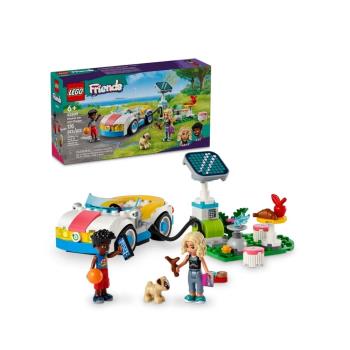 【LEGO 樂高】#42609 Friends系列 電動汽車和充電器