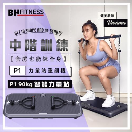 【BH歐洲百年品牌】P1 90kg智能力量站重訓機 