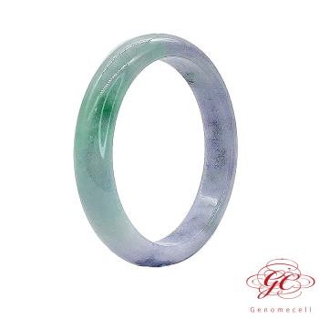 【肌容雪】天然緬甸翡翠手鐲A貨春帶彩美鐲 編號228(鐲寬60mm #19.5號)