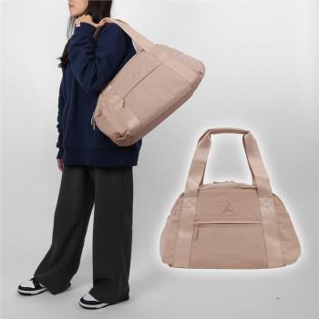 Nike 旅行袋 Jordan Alpha 棕 大空間 13吋 加長提把 手提包 肩背包 健身包 JD2413045AD-004