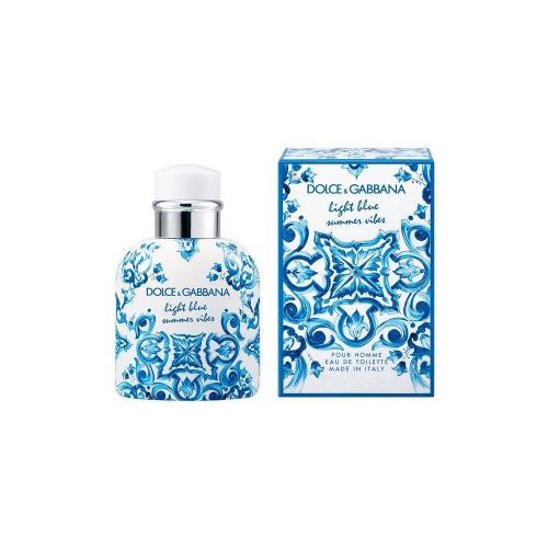 DOLCE&GABBANA杜嘉班納 淺藍心動印記男性淡香水125ml(公司貨)