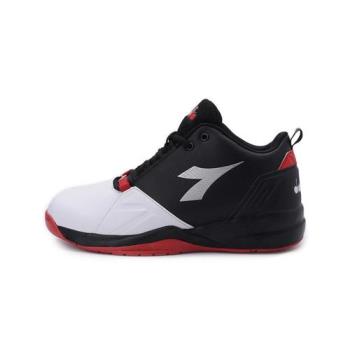 DIADORA 寬楦籃球鞋 黑白紅 DA71523 男鞋 鞋全家福