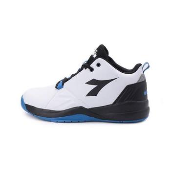 DIADORA 寬楦籃球鞋 白黑藍 DA71513 男鞋 鞋全家福