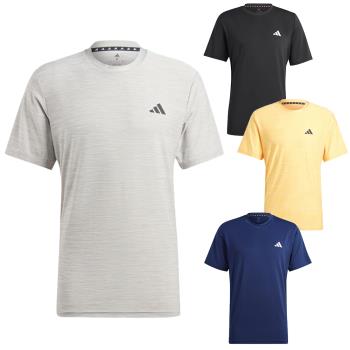Adidas 男裝 短袖上衣 訓練 排汗 淺灰/黑/黃/藍【運動世界】IC7416/IC7413/IT5402/IC7414