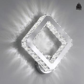 【必登堡】幾何菱形水晶壁燈 【C00005】