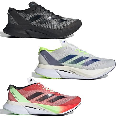 【下殺】Adidas 慢跑鞋 男鞋 ADIZERO BOSTON 12 黑灰/白藍/紅【運動世界】ID5985/IE8493/IG3329