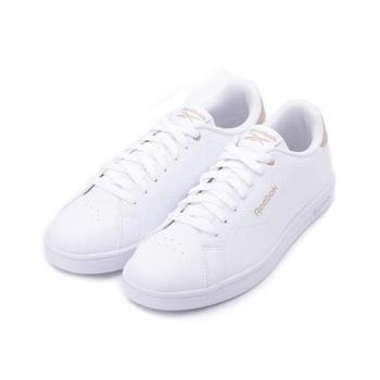 REEBOK COURT CLEAN 復古休閒鞋 白/奶茶 100074359 女鞋 鞋全家福