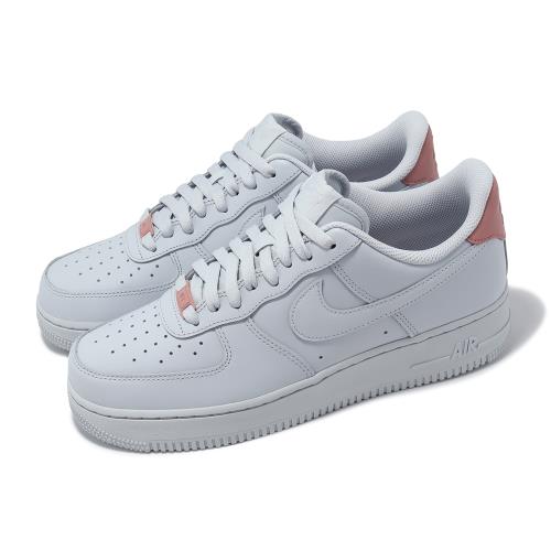 Nike 休閒鞋 Air Force 1 07 男鞋 AF1 情人節 灰 珊瑚粉 HF0729-001
